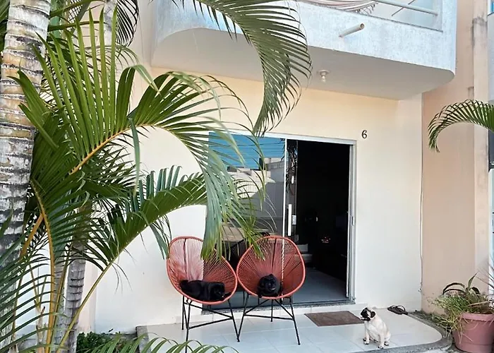 Casa Duplex na Praia de Taperapuam - comporta 7 hóspedes Porto Seguro